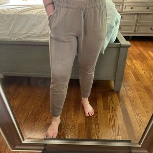 Athleta Taupe Jogger Pants